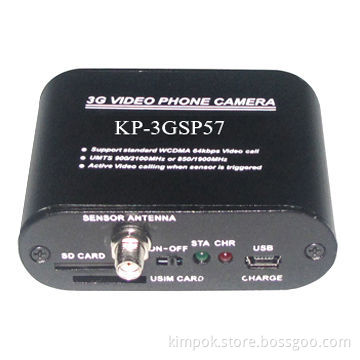 3G Video Call Camera, 1900/2100MHz WCDMA Network, with Built-in Camera, Mic and Mini Speaker